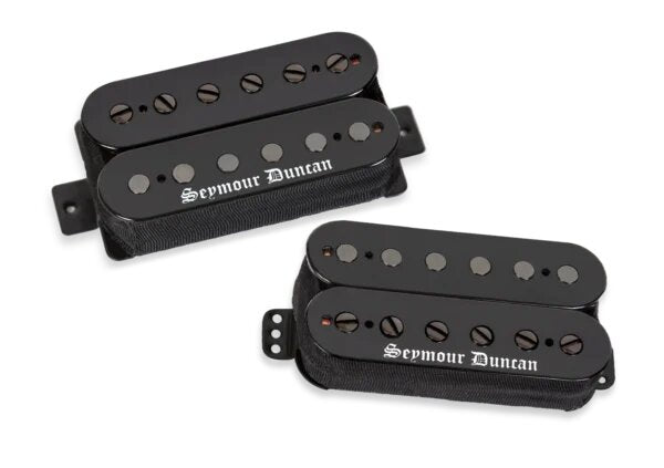 Seymour Duncan Seymour Duncan Black Winter Humbucker Pickup (Set with Trembucker Bridge, 6-String, Black)