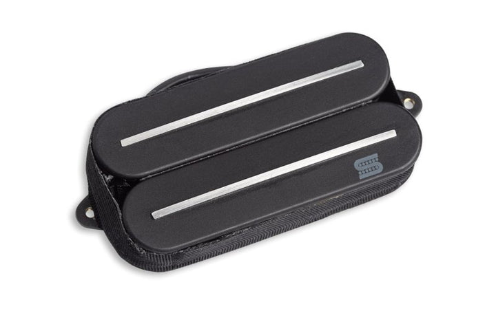 Seymour Duncan Seymour Duncan Wes Hauch Jupiter Rails Humbucker Pickup (Neck, 6-String, Black with Steel Rails)