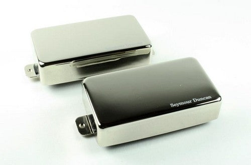 Seymour Duncan Seymour Duncan AHB-1 Blackouts Active Humbucker Pickup (Set, 6-String, Passive Mount, Nickel Cover)