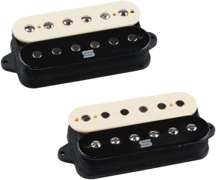 Seymour Duncan Seymour Duncan Duality Active Humbucker Pickup (Set, 6-String, Zebra/Reverse Zebra)