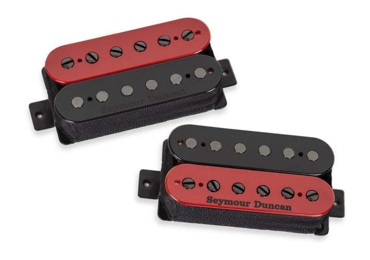 Seymour Duncan Nazgûl & Sentient Humbucker Pickup Set (6-String, Red/Black Zebra)