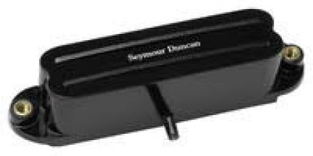 Seymour Duncan SCR-1n Cool Rails Strat Single-Coil-Sized Humbucker Pickup (Neck/Middle, Black)