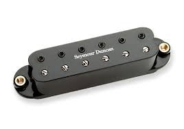 Seymour Duncan Seymour Duncan SLSD-1n Lil' Screamin' Demon for Strat Single-Coil-Sized Humbucker Pickup (Neck/Middle, Black)