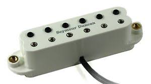 Seymour Duncan Seymour Duncan SLSD-1b Lil' Screamin' Demon for Strat Single-Coil-Sized Humbucker Pickup (Bridge, Parchment)