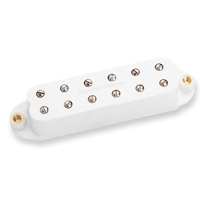 Seymour Duncan Seymour Duncan Billy Gibbons Red Devil for Strat Single-Coil-Sized Humbucker Pickup (Middle, White)