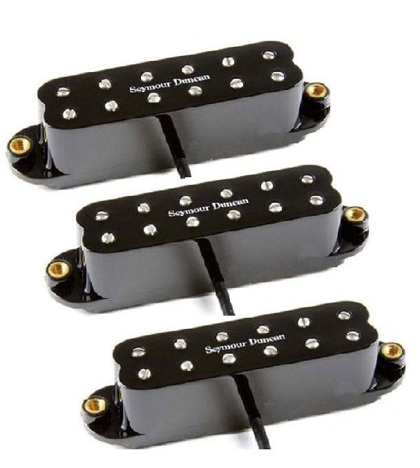 Seymour Duncan Seymour Duncan Billy Gibbons Red Devil for Strat Pickup Set (Black)