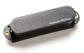 Seymour Duncan Seymour Duncan AS-1n Blackouts Strat Active Pickup (Neck/Middle, Black)