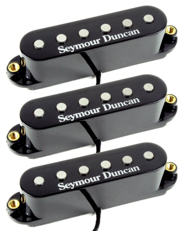 Seymour Duncan Seymour Duncan STK-S4s Classic Stack Plus Strat Pickup Set (Black)