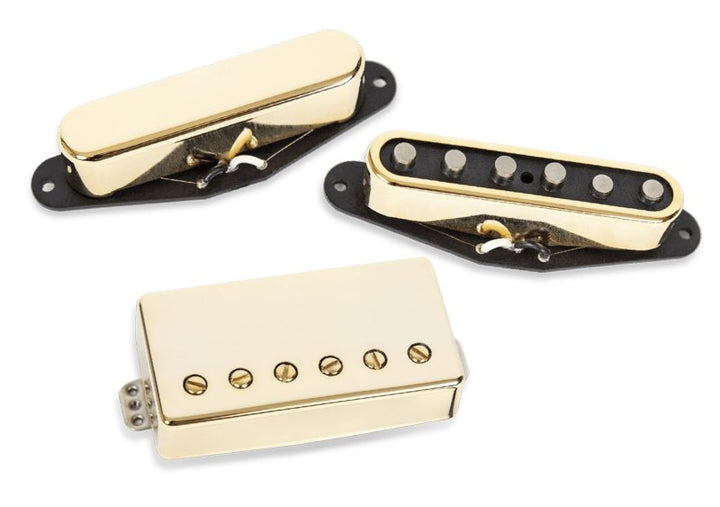 Seymour Duncan Seymour Duncan Lari Basilio Signature Pickup Set (Trembucker Bridge, Gold Cover)