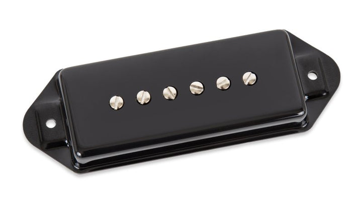 Seymour Duncan Seymour Duncan Vintage P90 Silencer Bridge Pickup (Dog Ear, Black Cover)