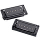 Seymour Duncan Seymour Duncan P-Rails Pickup Set with Triple Shot Rings (Arched, Black)