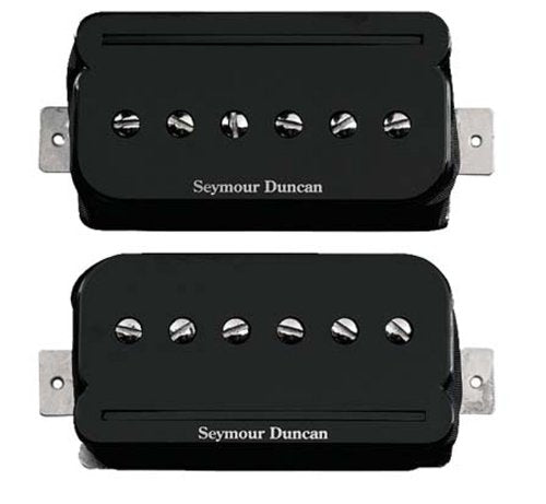 Seymour Duncan Seymour Duncan SHPR-1s P-Rails Humbucker Pickup Set (Black)