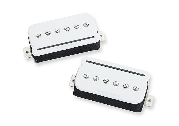 Seymour Duncan Seymour Duncan SHPR-1s P-Rails Humbucker Pickup Set (White)