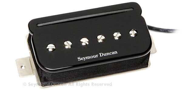Seymour Duncan Seymour Duncan TBPR-1b P-Rails Humbucker Pickup (Trembucker Bridge, White)