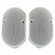 Electro-Voice Electro-Voice EVID-6.2TW 2 x 6in 2-Way Surface Speaker (Pair) - 70/100V - White