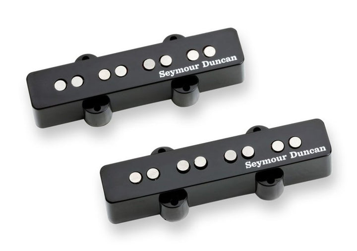 Seymour Duncan Seymour Duncan Heavy Weather Jazz Bass Pickup Set (Black, Logo)