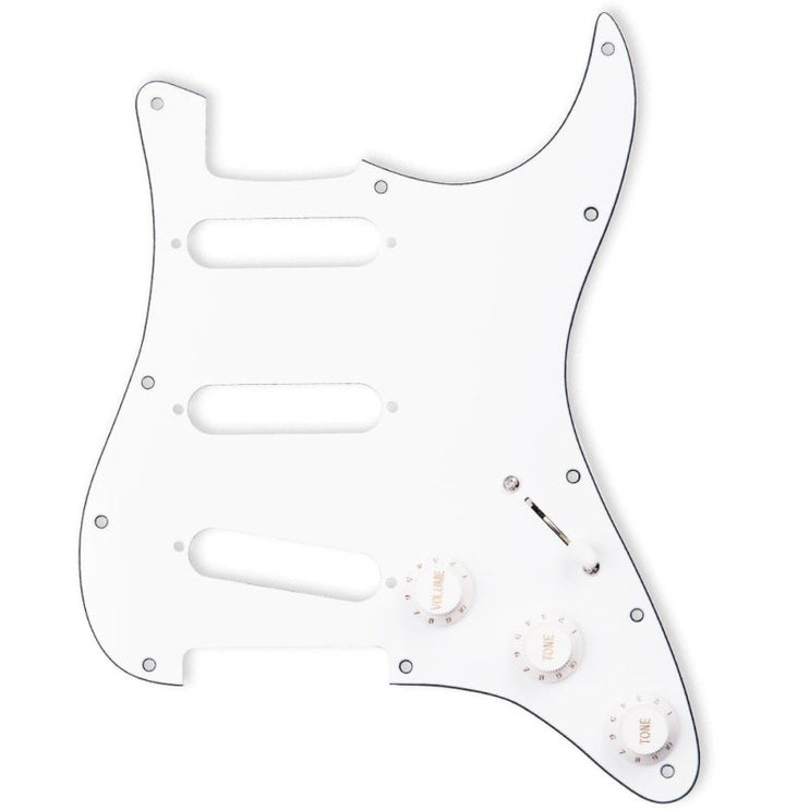 Seymour Duncan Seymour Duncan BYOP Liberator Solderless Prewired Strat Pickguard (White)