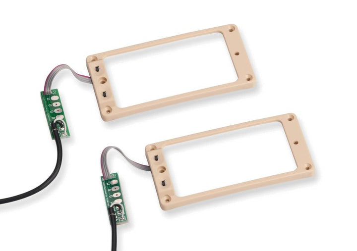 Seymour Duncan Seymour Duncan Triple Shot Switching Humbucker Mounting Ring (Flat Top, Neck and Bridge Set, Cream)