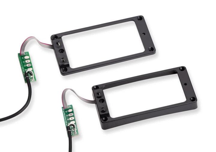 Seymour Duncan Seymour Duncan Triple Shot Switching Humbucker Mounting Ring (Arched Top, Neck and Bridge Set, Black)