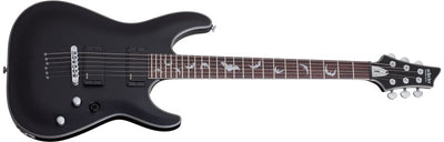 Schecter Damien Platinum-6 Electric Guitar (Satin Black)