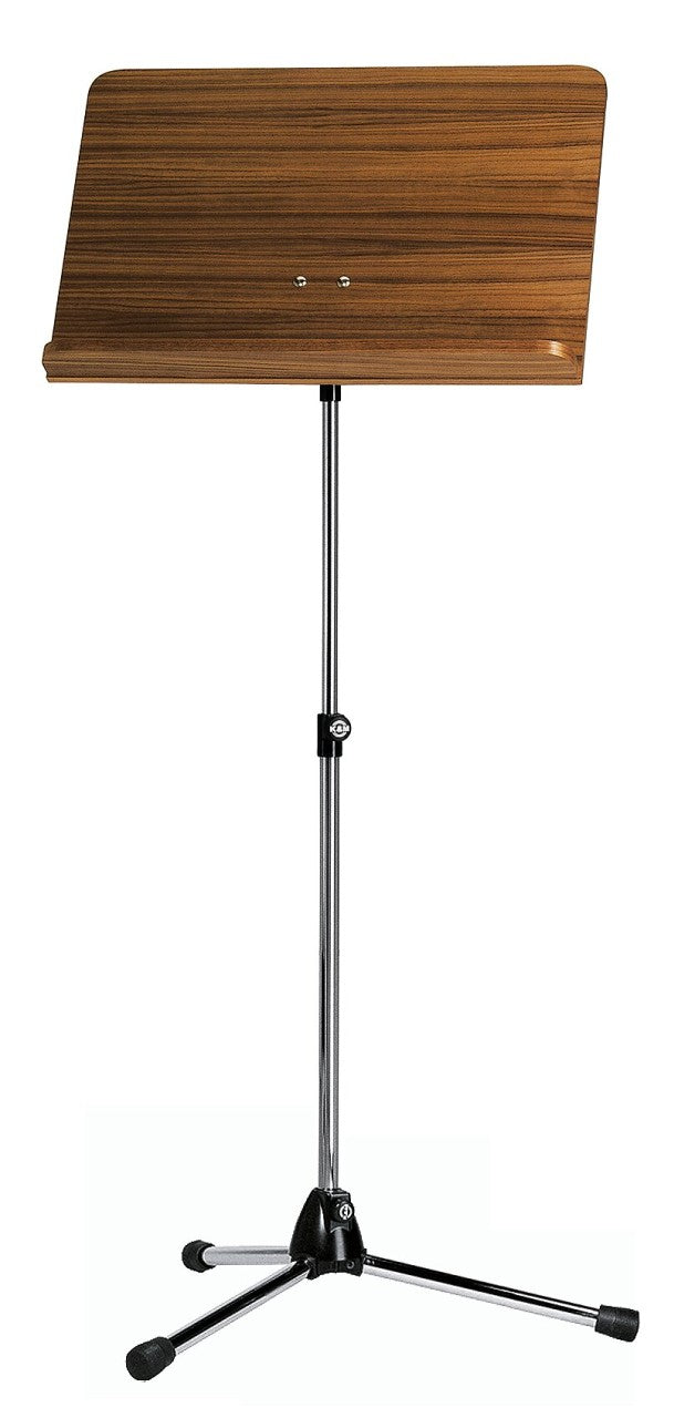 K&M K&M 118/1 Chrome Black W Orchestra Stand