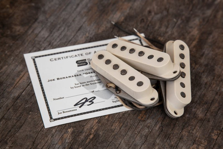 Seymour Duncan Seymour Duncan Joe Bonamassa Greenburst Stratocaster Pickup Set (Limited Edition)
