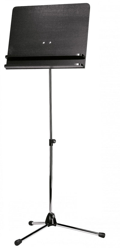 K&M 118/3-CHROME-BLACK-W