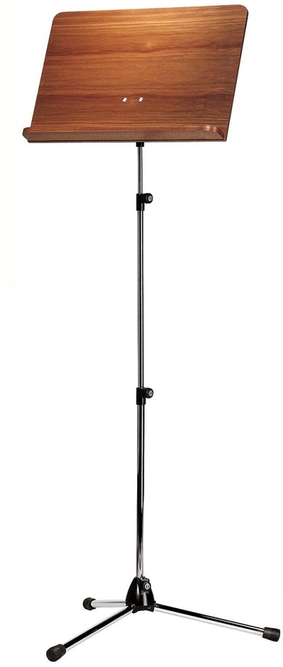 K&M K&M 118/4 Chrome Black Orchestra Music Stand