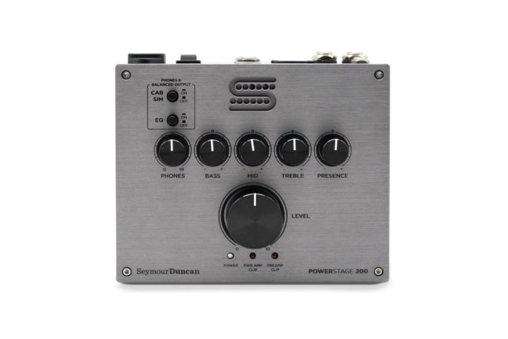 Seymour Duncan Seymour Duncan PowerStage 200 Pedal-Sized Guitar Amp (Silver)