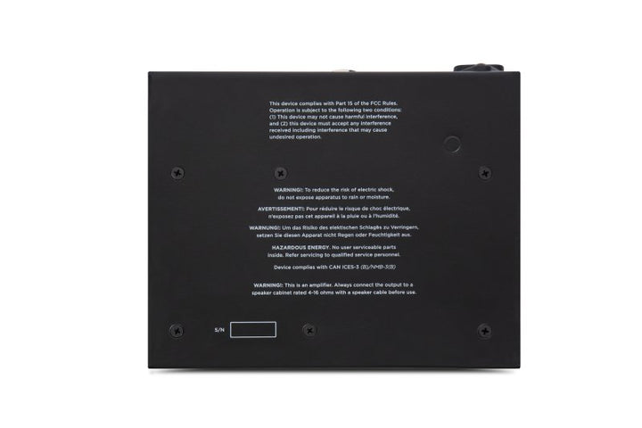 Seymour Duncan Seymour Duncan PowerStage 100 Stereo Pedalboard Guitar Power Amp (Silver)
