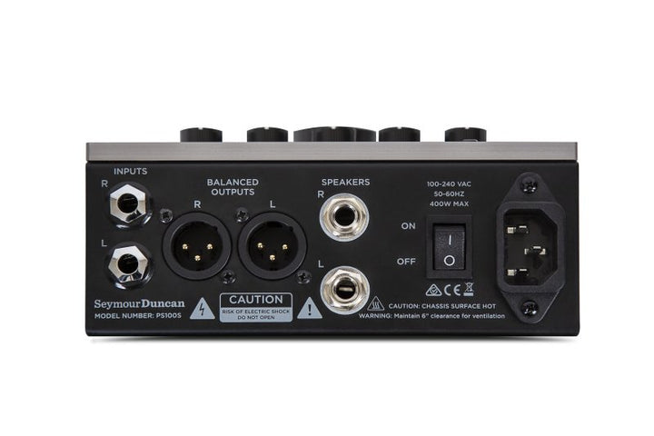 Seymour Duncan Seymour Duncan PowerStage 100 Stereo Pedalboard Guitar Power Amp (Silver)