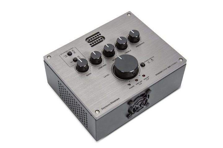 Seymour Duncan Seymour Duncan PowerStage 100 Stereo Pedalboard Guitar Power Amp (Silver)