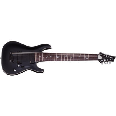 Schecter Damien Platinum-9 9-String Electric Guitar (Satin Black)