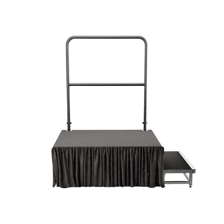 K&M K&M 11990 Black Conductor Podium