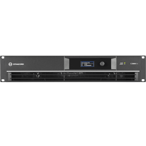 Dynacord Dynacord C2800FDI DSP Power Amplifier 2X1400W Install - Amplifiers & Receivers
