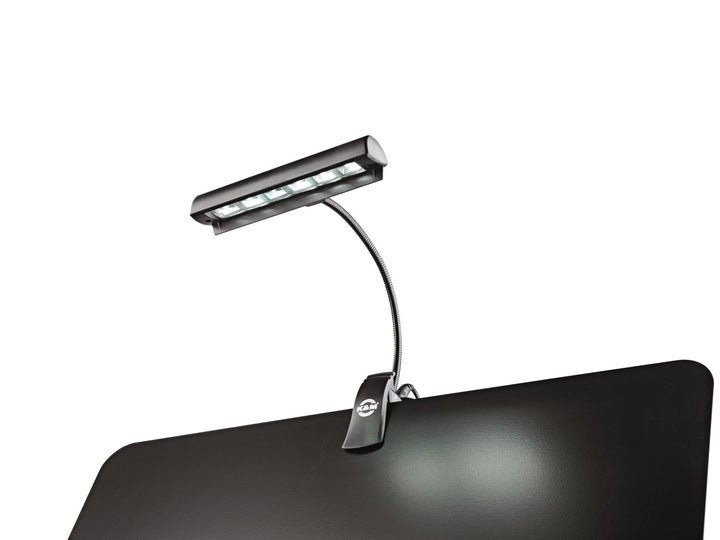 K&M K&M 12248 Black Music Stand Light