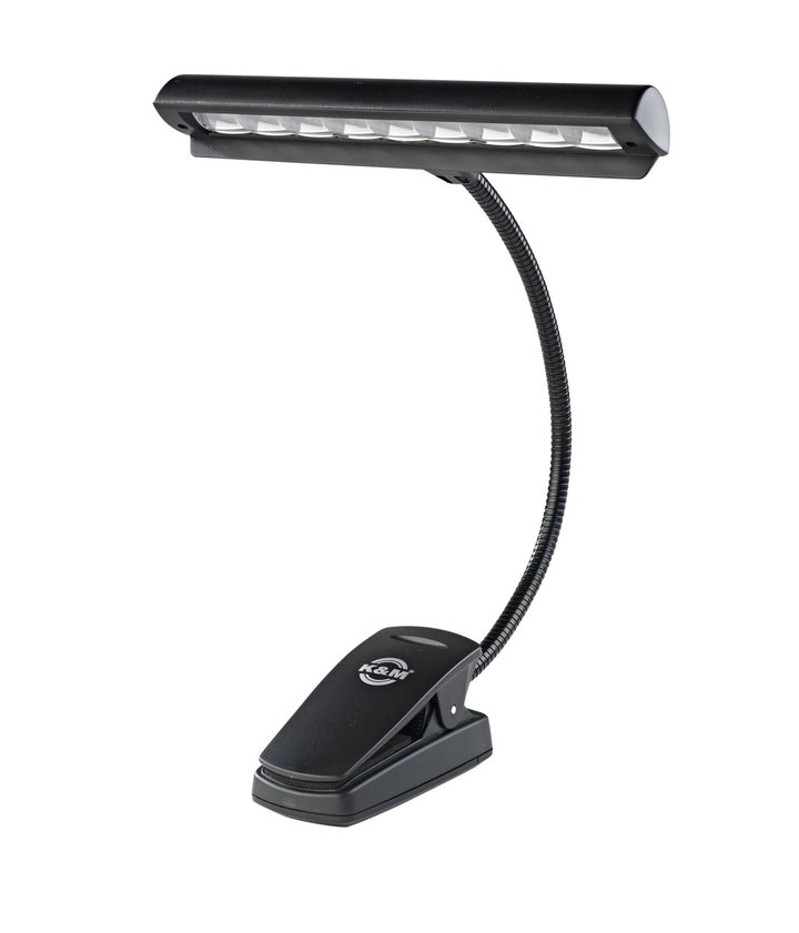 K&M K&M 12249 Black Music Stand Light