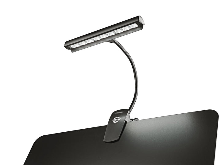 K&M K&M 12249 Black Music Stand Light
