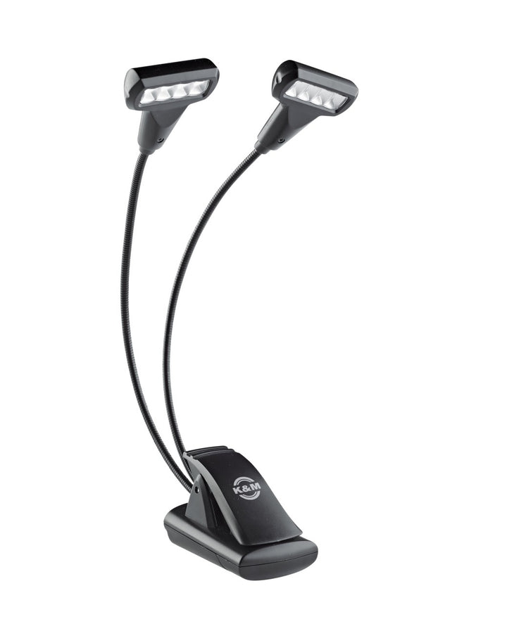 K&M K&M 12273 Black Music Stand Light