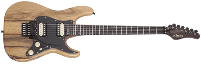 Schecter Sun Valley Super Shredder Exotic FR Electric Guitar (Black Limba)