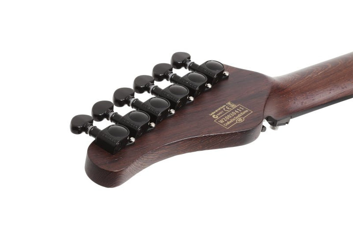 Schecter Sun Valley Super Shredder Exotic FR Electric Guitar (Black Limba)