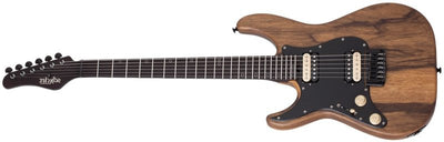 Schecter Sun Valley Super Shredder Exotic HT Electric Guitar (Left-Handed, Black Limba)