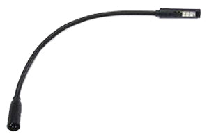 Littlite 12X-4-LED 12in LED Gooseneck Console Light with 4-Pin XLR