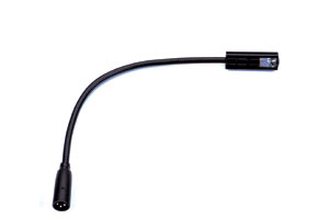 Littlite 12X 12in Low Intensity Gooseneck Console Light with 3-Pin XLR