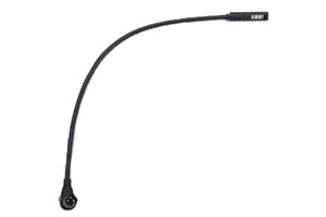 Littlite 18XR-LED 18in LED Gooseneck Console Light with Right-Angle 3-Pin XLR