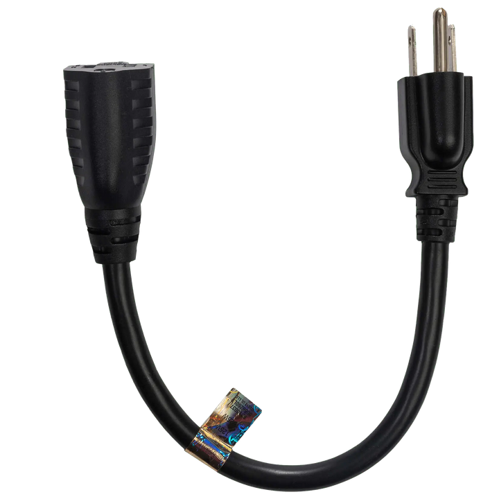 Furman 13A Extension Cable (NEMA 5-15P to 5-15R) - 1ft