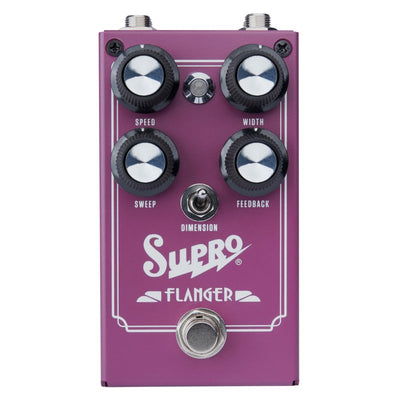 Supro Flanger Analog Stereo Flanger Pedal