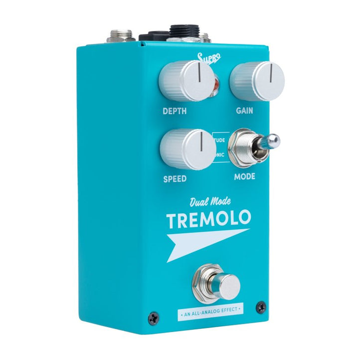 Supro Tremolo Analog Harmonic Tremolo and Overdrive Pedal