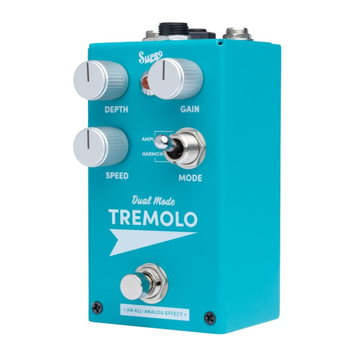 Supro Tremolo Analog Harmonic Tremolo and Overdrive Pedal