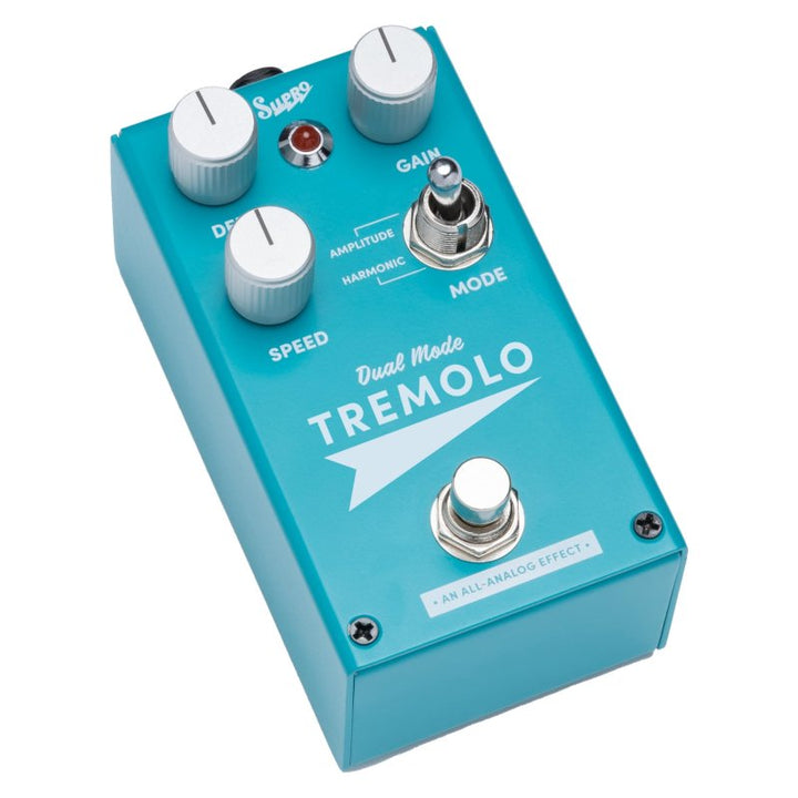 Supro Tremolo Analog Harmonic Tremolo and Overdrive Pedal